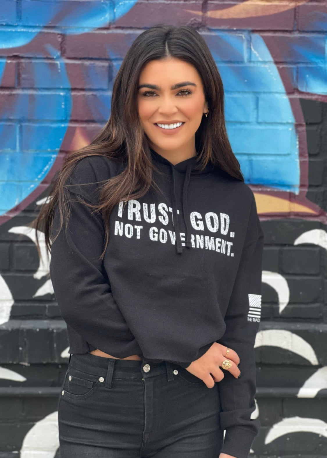 Women's Crop Hoodie